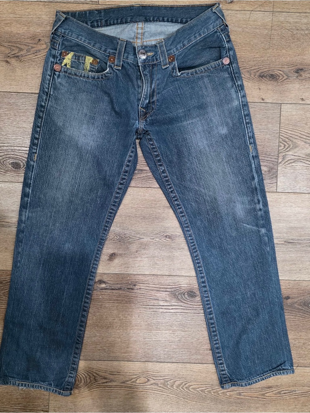 True Religion Women's Boot Cut Jeans in Blue